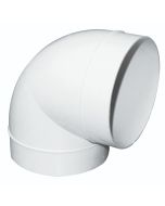 125MM PVC DUCT 90 DEG BEND