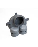 EA-FLEX ceiling plenum box 2x90/123