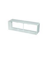204X60MM or 220X90MM PVC DUCT CONNECTOR