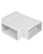 220X90MM PVC DUCT TEE PIECE