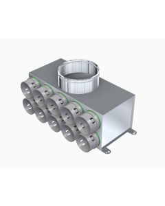 Manifold 10x75x178 SS KAYG top  entry insulated