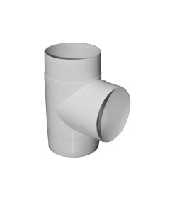 100MM PVC DUCT EQUAL TEE