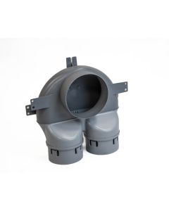 EA-FLEX ceiling plenum box 2x90/123
